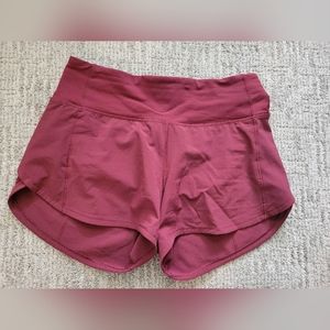 Lululemon Speed Up Mid-Rise Lined Short 4 inch size 4